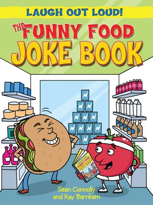 cover image of The Funny Food Joke Book